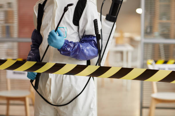 Professional Trauma Scene Cleanup technician working in Canehill, AR